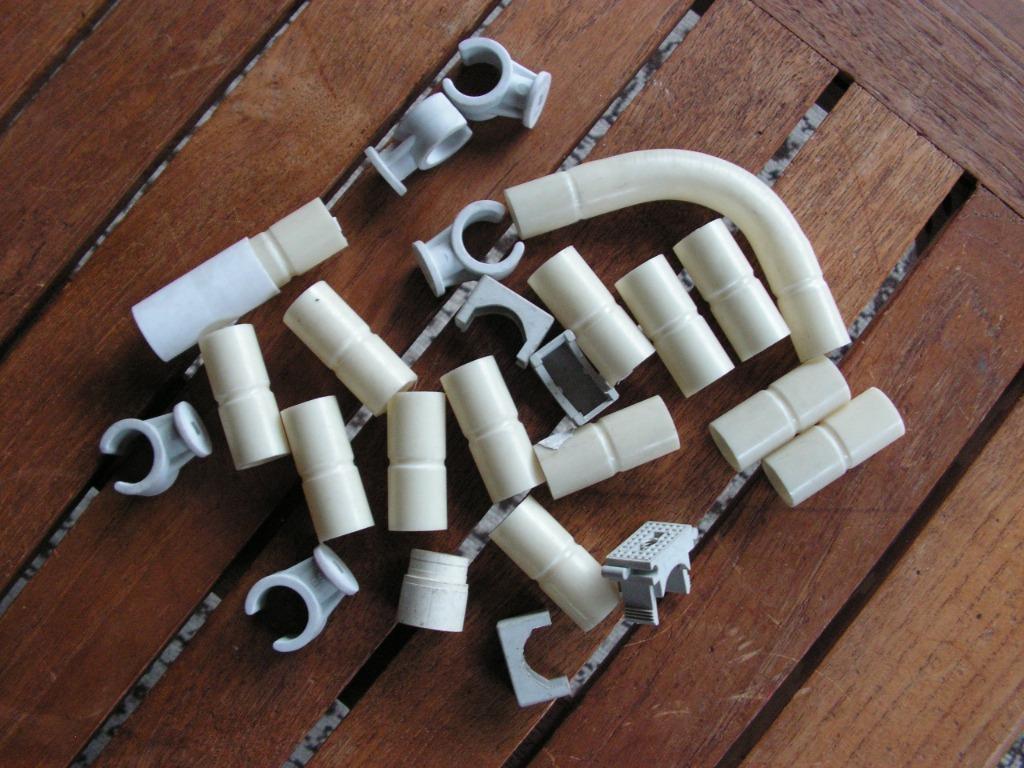 Lot de pièces : installation, tubes, électricité., Enlèvement ou Envoi, Neuf, Autres types