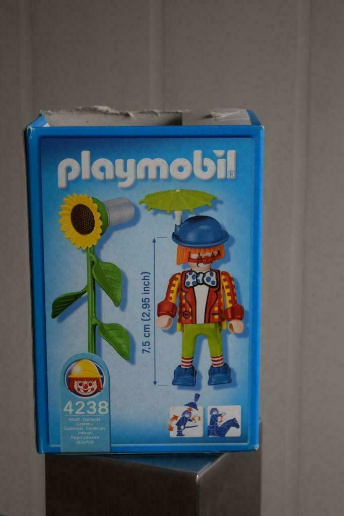 4238 - Playmobil - clown met spuitende bloem, Enlèvement ou Envoi, Comme neuf