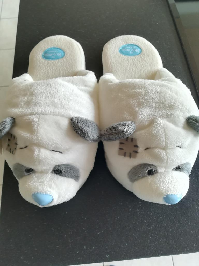 Pantoffels Blue Nose Friends, Ophalen