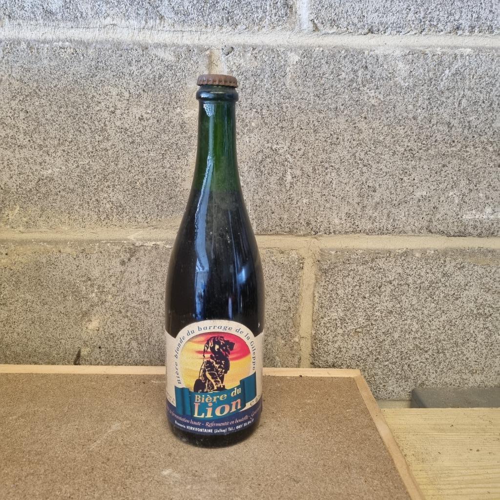 Bouteille de bière Bière du Lion, Enlèvement ou Envoi, Utilisé, Bouteille(s), Autres marques