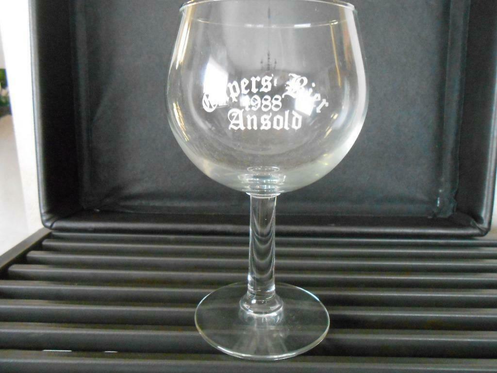 Gapers Bier Ansold1988 Vichte bierglas, Ophalen of Verzenden, Zo goed als nieuw, Glas of Glazen, Overige merken