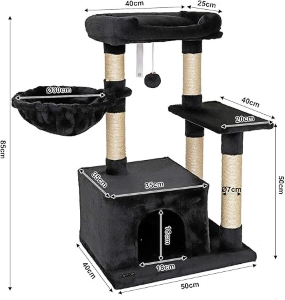 Krabpaal | klimpaal | kattenhuis | kattentoren | Nieuw, Dieren en Toebehoren, -, Verzenden, -, Nieuw