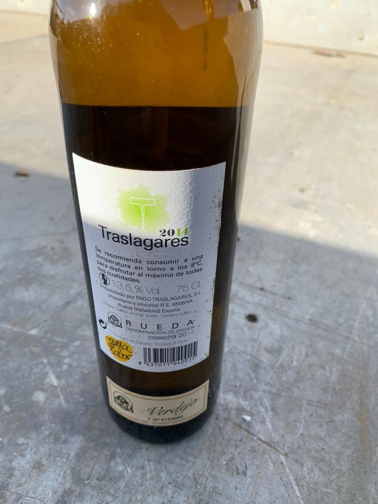 108 bouteilles de vin blanc Sauvingnon El Verdejo, Collections, Vins, Enlèvement ou Envoi, Neuf, Vin blanc