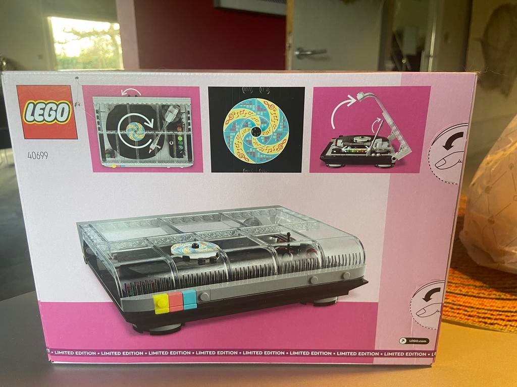 Lego platenspeler- limited edition- ongeopende doos, Kinderen en Baby's, Ophalen, Nieuw, Lego