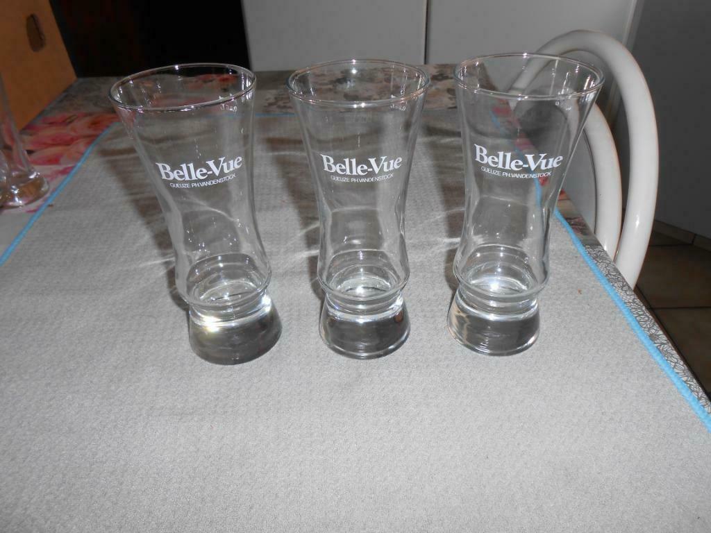 Belle vue glazen, Collections, Enlèvement, Comme neuf, Verre à bière
