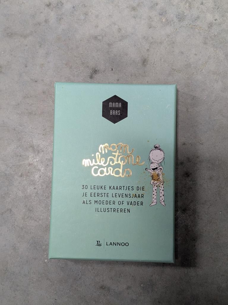 Mijlpaal kaartjes mama baas, Kinderen en Baby's, Overige Kinderen en Baby's, Ophalen, Zo goed als nieuw