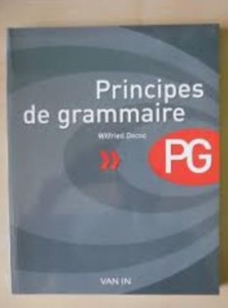 Principes de grammaire, Gelezen, Frans, ASO, Ophalen of Verzenden