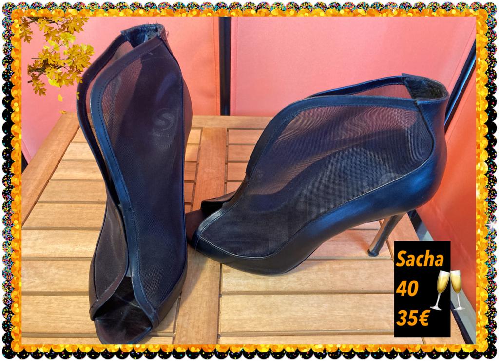 Enkellaarsjes dames 40. Sacha, Enlèvement ou Envoi, Comme neuf, Boots et Botinnes, Sacha