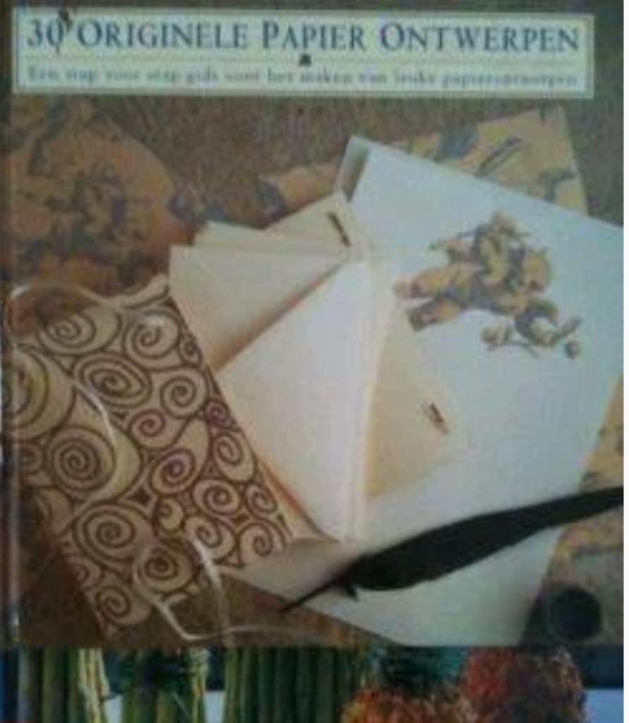 Omschrijving 30 originele papier ontwerpen, Ophalen