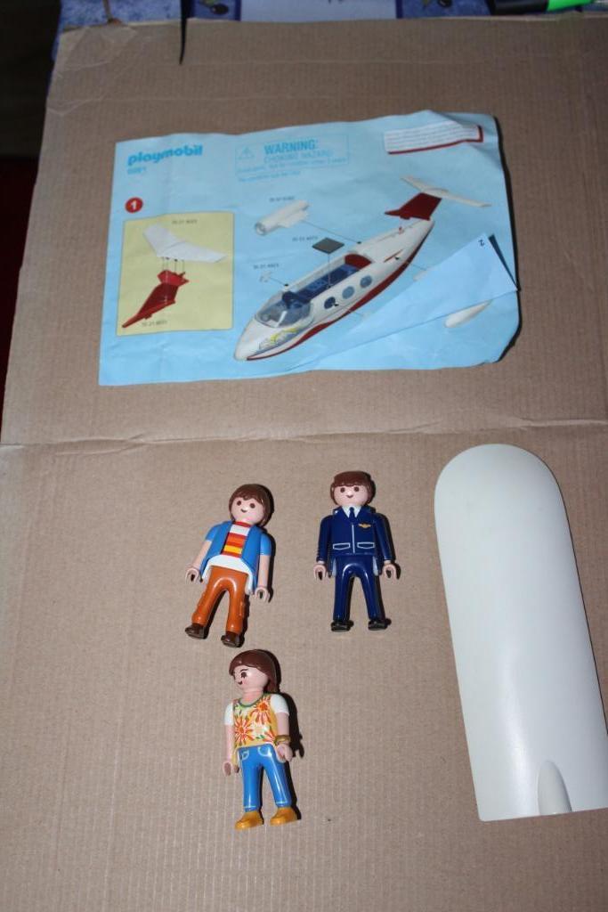 lot de pièces détachées de l'avion playmobil, Enlèvement ou Envoi, Utilisé