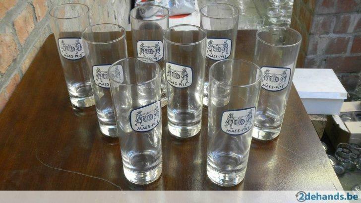 Maes Pils glazen, Ophalen