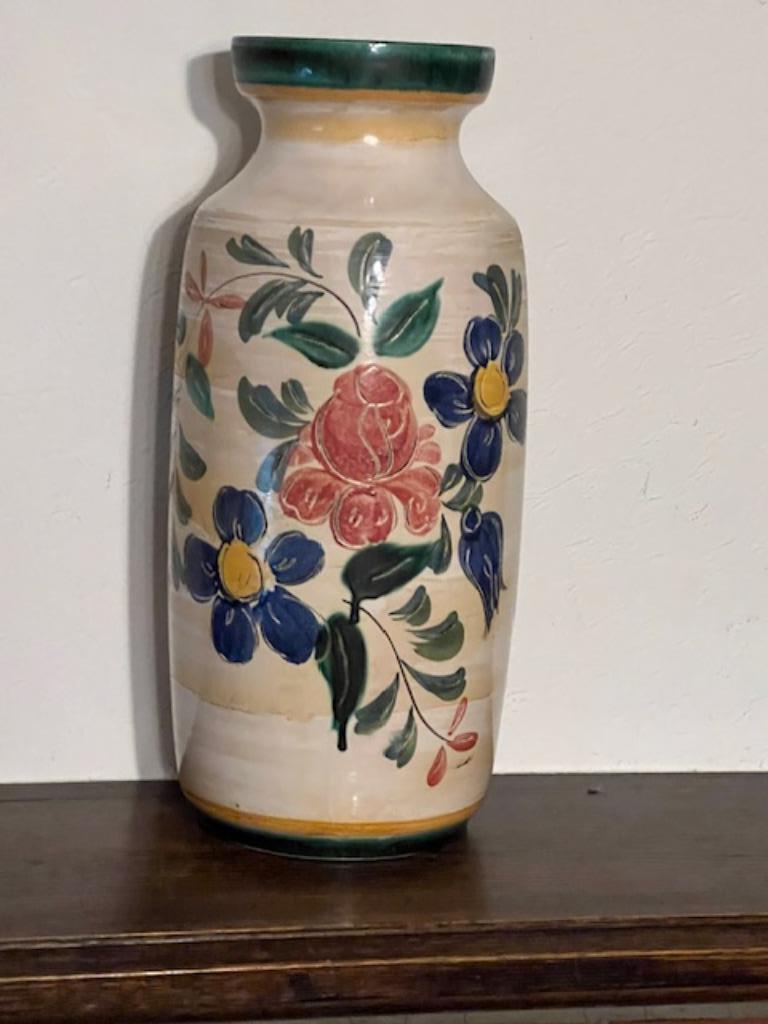 Vintage "Bay Keramik" vaas W-Germany 82/45, Antiek en Kunst, Ophalen