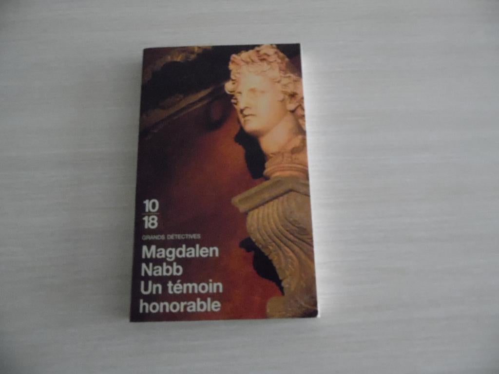 UN TÉMOIN HONORABLE       MAGDALEN NABB, Enlèvement ou Envoi, Comme neuf, Magdalen Nabb