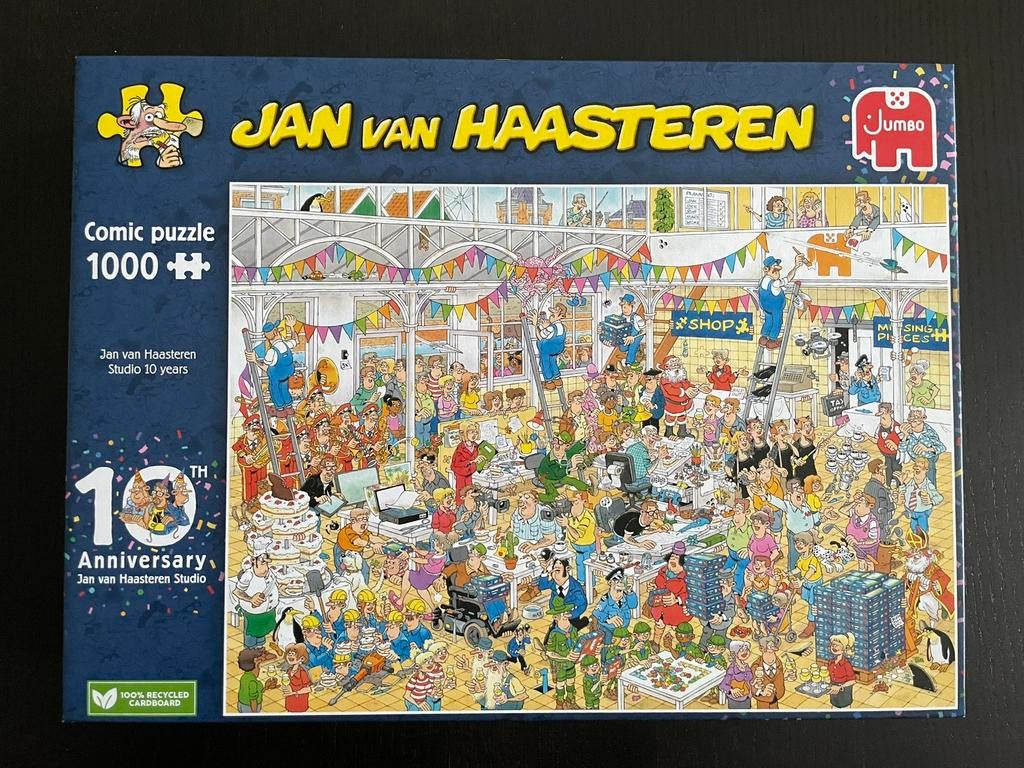 Lot puzzels Jan Van Haasteren, Ophalen of Verzenden, 500 t/m 1500 stukjes, Zo goed als nieuw, Legpuzzel