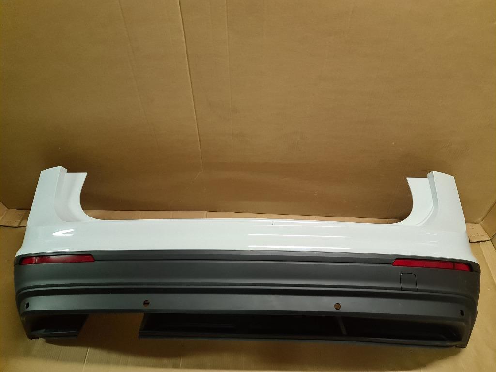 VW tiguan 5NA achterbumper purewhite 4x pdc 2016-2020, Gebruikt, Volkswagen, Ophalen of Verzenden, Achter