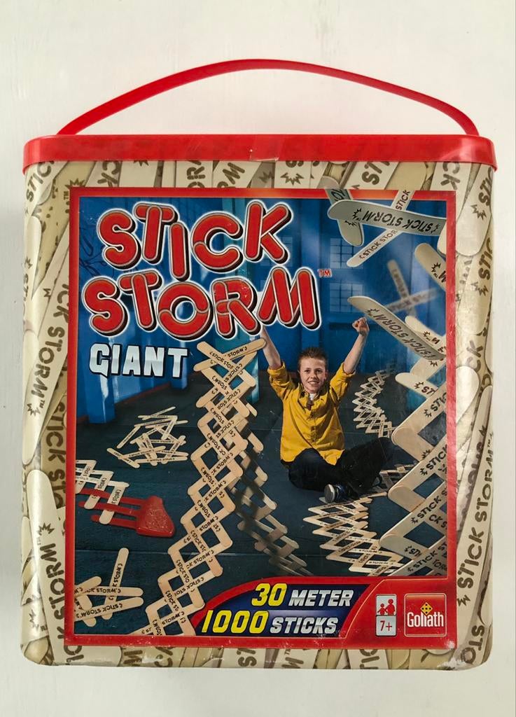 Stick Storm Giant Goliath 1000 bâtonnets 30 mètres, Enfants & Bébés, Jouets | Blocs de construction, Enlèvement ou Envoi, Comme neuf