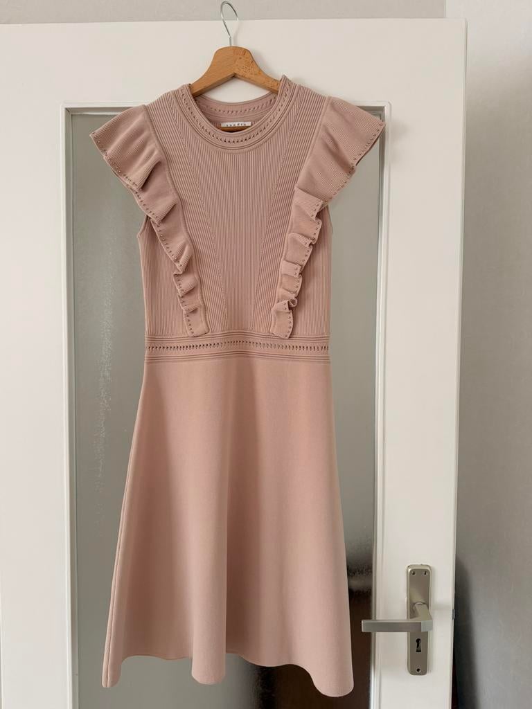 Sandro cocktail dress size S, Kleding | Dames, Jurken, Verzenden, Nieuw, Roze, Maat 36 (S)