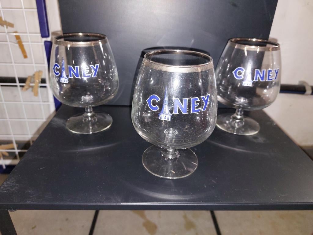 Ciney bierglazen 25cl, Verzamelen, Ophalen of Verzenden, Zo goed als nieuw, Bierglas