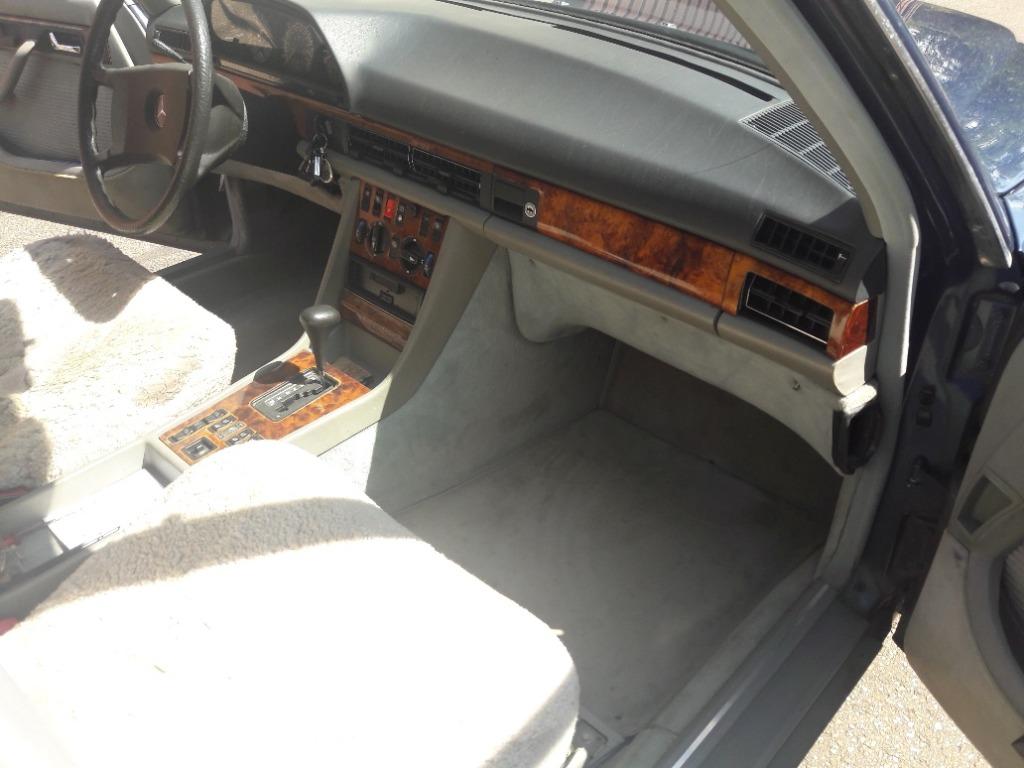 Mercedes 500 SEL(126) lapisbleu met lpg, foto 9