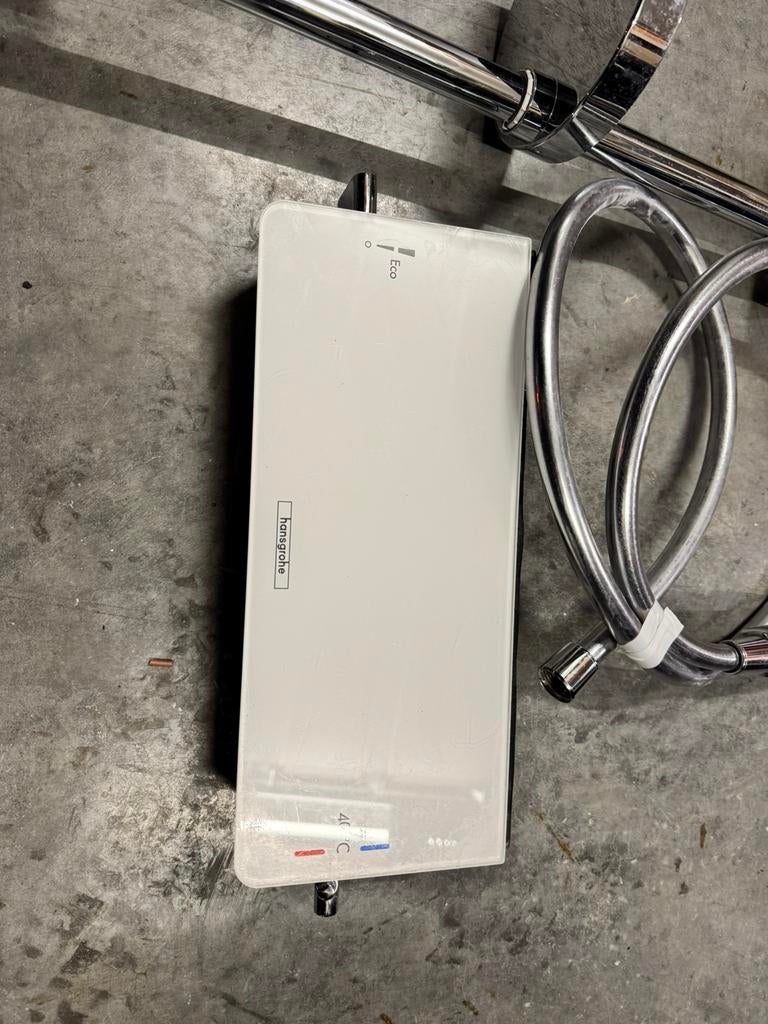 Hansgrohe ecostat select, Doe-het-zelf en Bouw, Ophalen, Zo goed als nieuw, Chroom, Douche