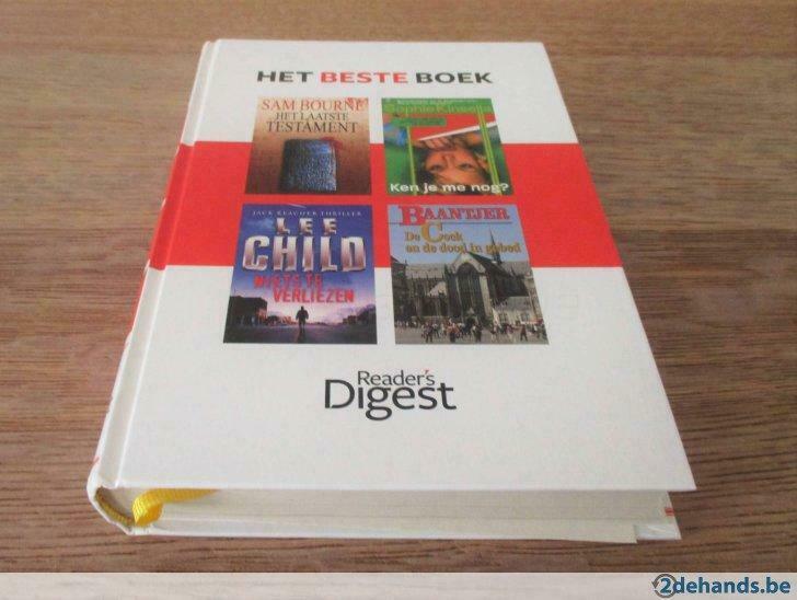 Het Beste Boek - 4 verhalen(Bourne,Kinsella,Child,Baantjer), Enlèvement ou Envoi, Comme neuf, Sam Bourne