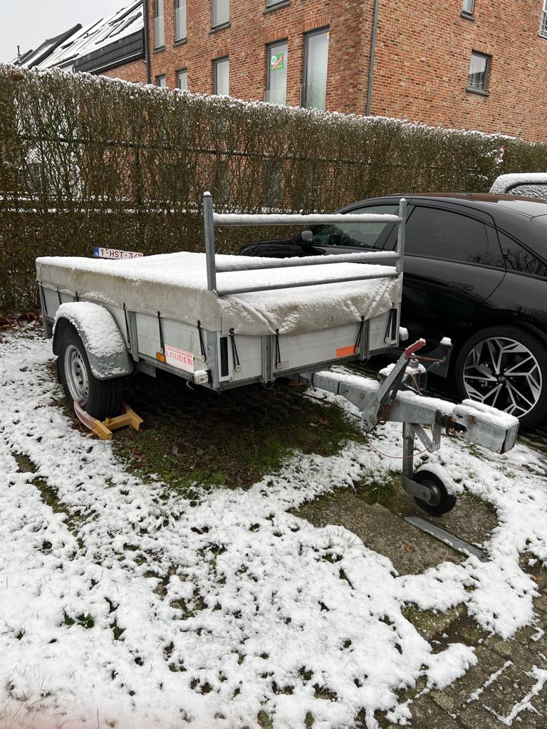 aanhangwagen, Ophalen, Gebruikt