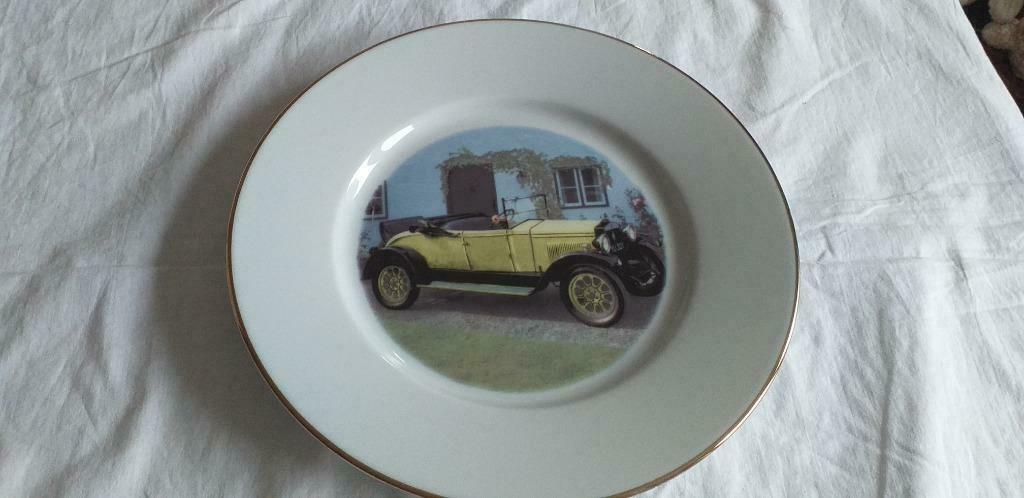 Assiette de collection voiture, Enlèvement ou Envoi