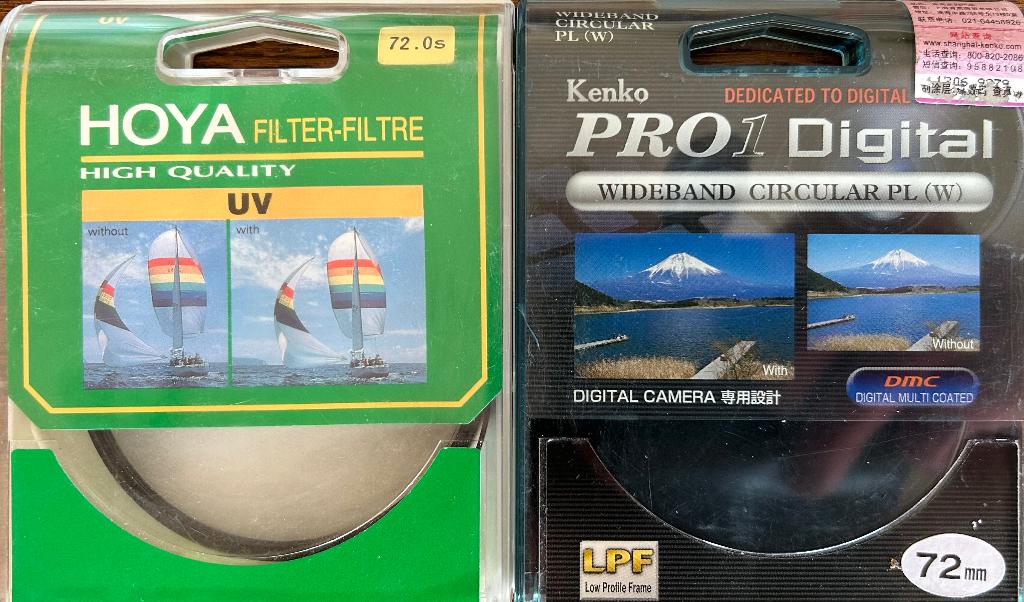 Filters voor cameralenzen 72mm, Autres marques, Enlèvement ou Envoi, Comme neuf, 70 à 80 mm
