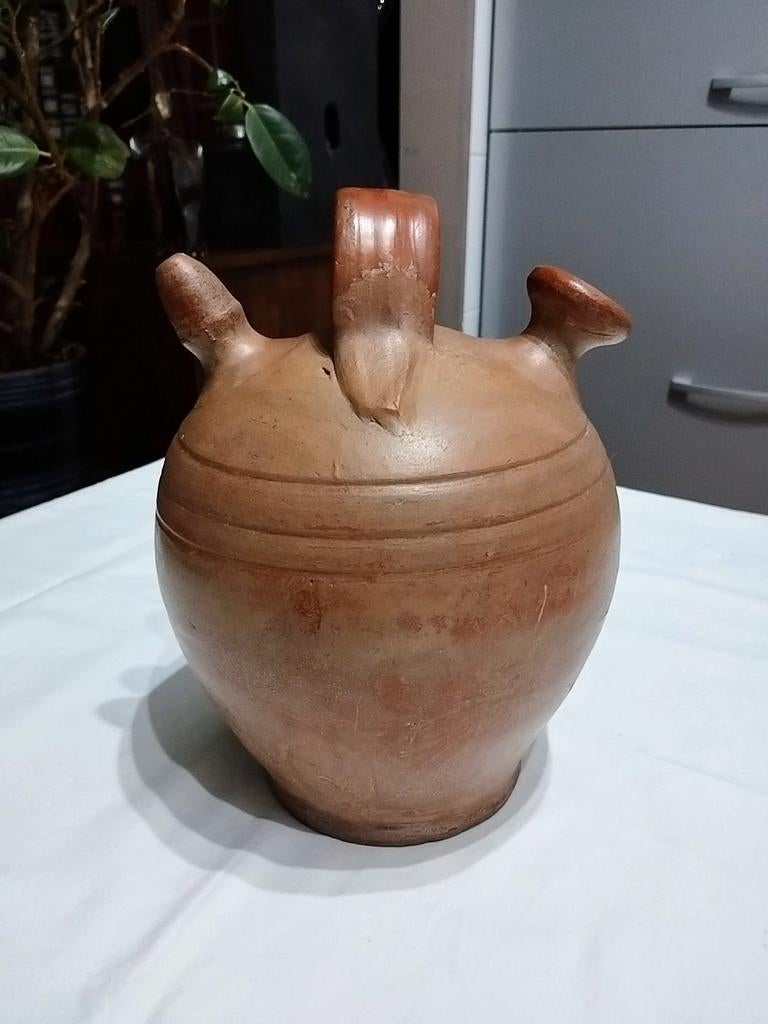 Cruche en grès hauteur 27 cm, Enlèvement