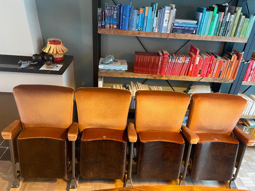 Retro Cinemastoelen Eetkamerstoelen, Ophalen, Huis en Inrichting
