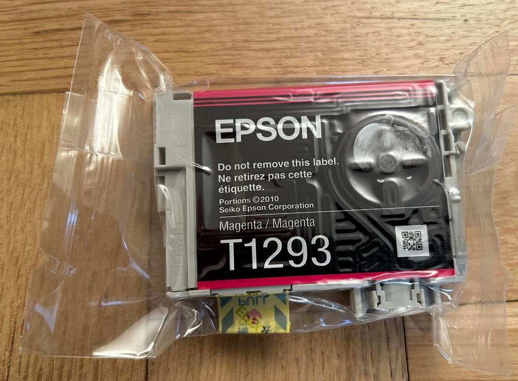 Cartouche d’encre magenta Epson T1293, Neuf, Cartridge, Epson