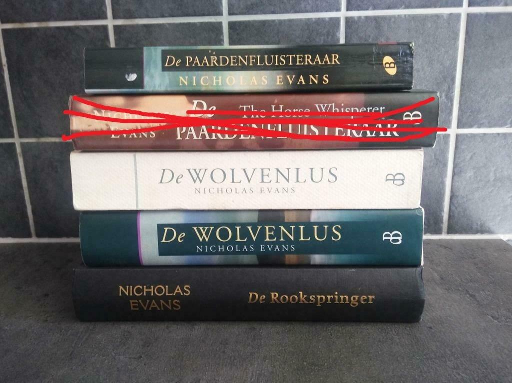 Nicholas Evans boeken, Ophalen of Verzenden, Nicholas Evans