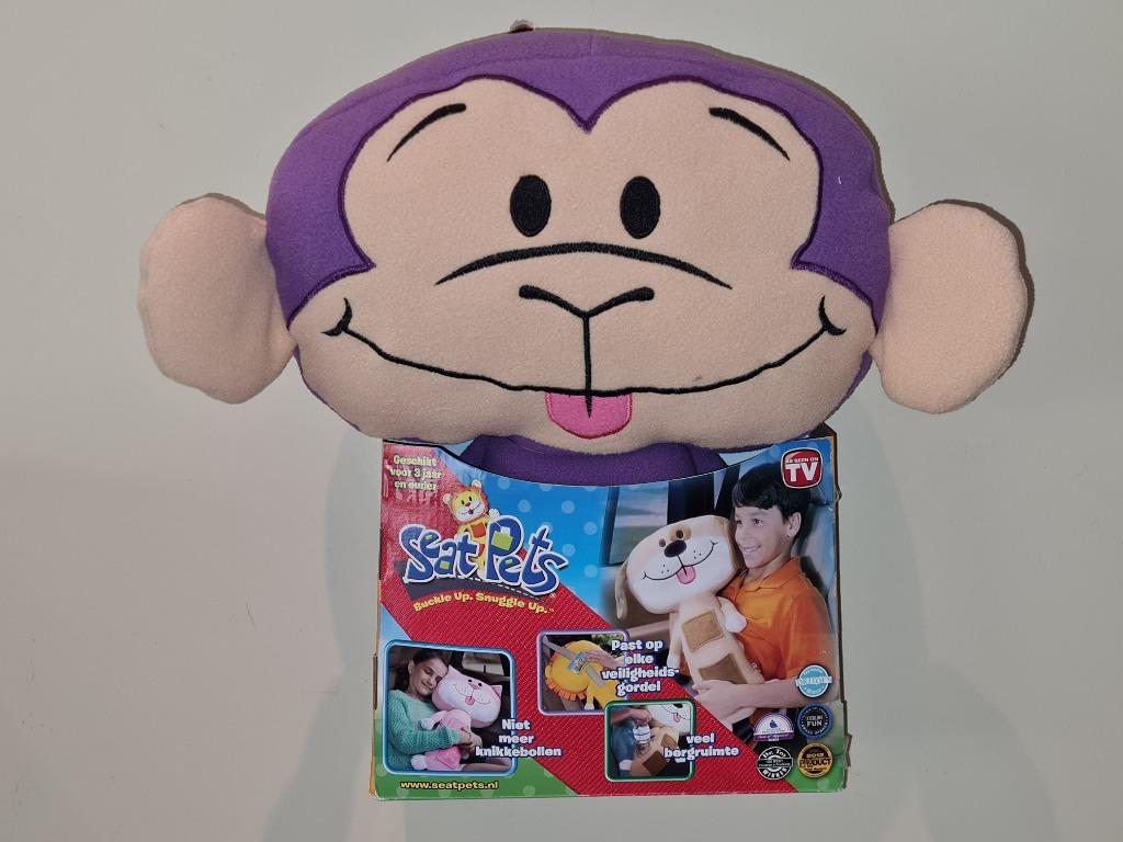 Autogordel knuffel Seat Pets / Teletoys, Kinderen en Baby's, Speelgoed | Knuffels en Pluche, Nieuw, Overige typen, Ophalen of Verzenden