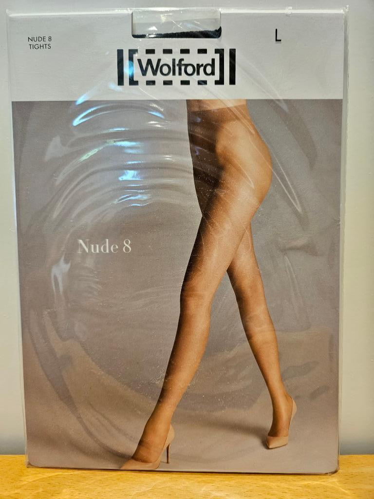 Wolford Nude 8 panty - zwart - L, Kleding | Dames, Zwart, Nieuw, Ophalen of Verzenden, Maat 44/46 (L)