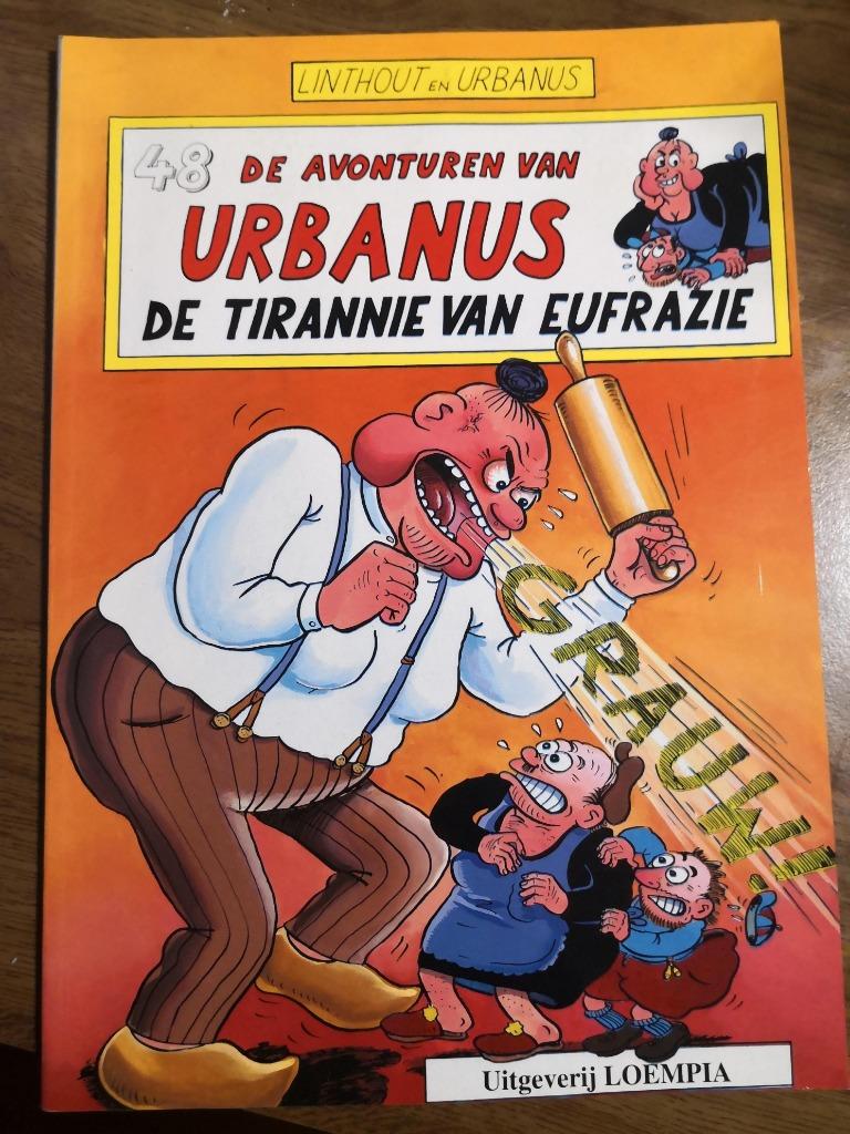 La tyrannie de l'Euphrasie, Enlèvement ou Envoi, Une BD, Comme neuf, Urbanus; Willy Linthout