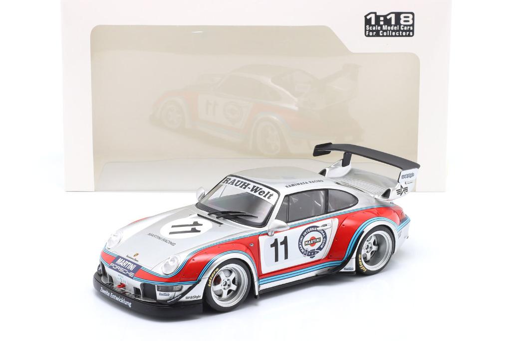 PORSCHE 911 993 RWB Rauh-Welt 1/18 SOLIDO MARTINI, Enlèvement ou Envoi, Neuf, Voiture, Solido