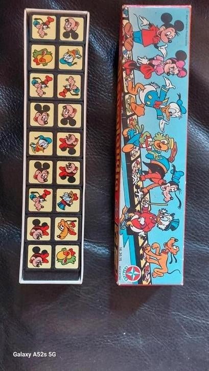 Domino Disneylandia., Een of twee spelers, Ophalen of Verzenden, Zo goed als nieuw, Disney