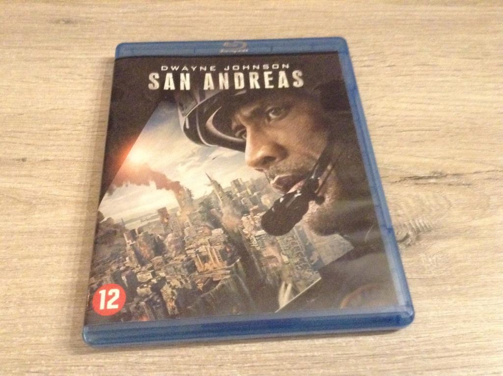 San Andreas Blue Ray DVD (2015), Ophalen of Verzenden, Zo goed als nieuw, Actie
