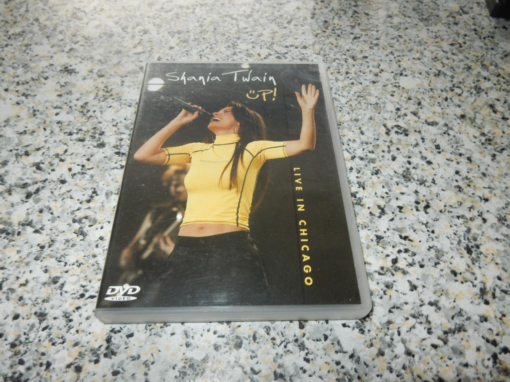 nr.2155- Dvd: shania twain up - muziek, Enlèvement ou Envoi, Musique et Concerts
