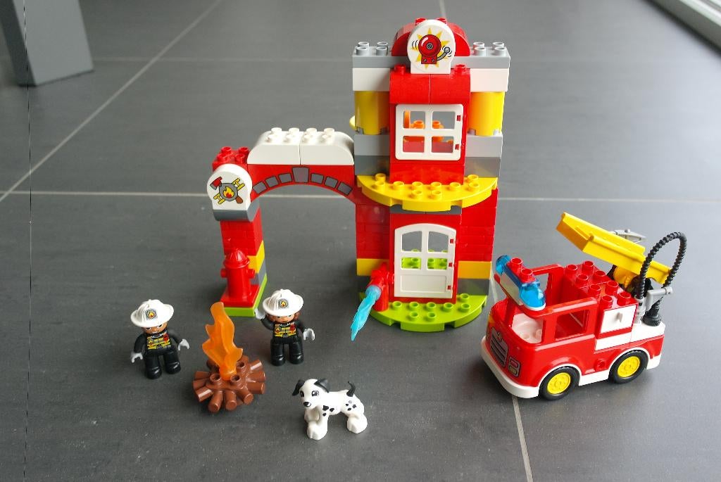 duplo caserne des pompiers n 10903, Enfants & Bébés, Jouets | Duplo & Lego, Enlèvement ou Envoi, Comme neuf, Duplo