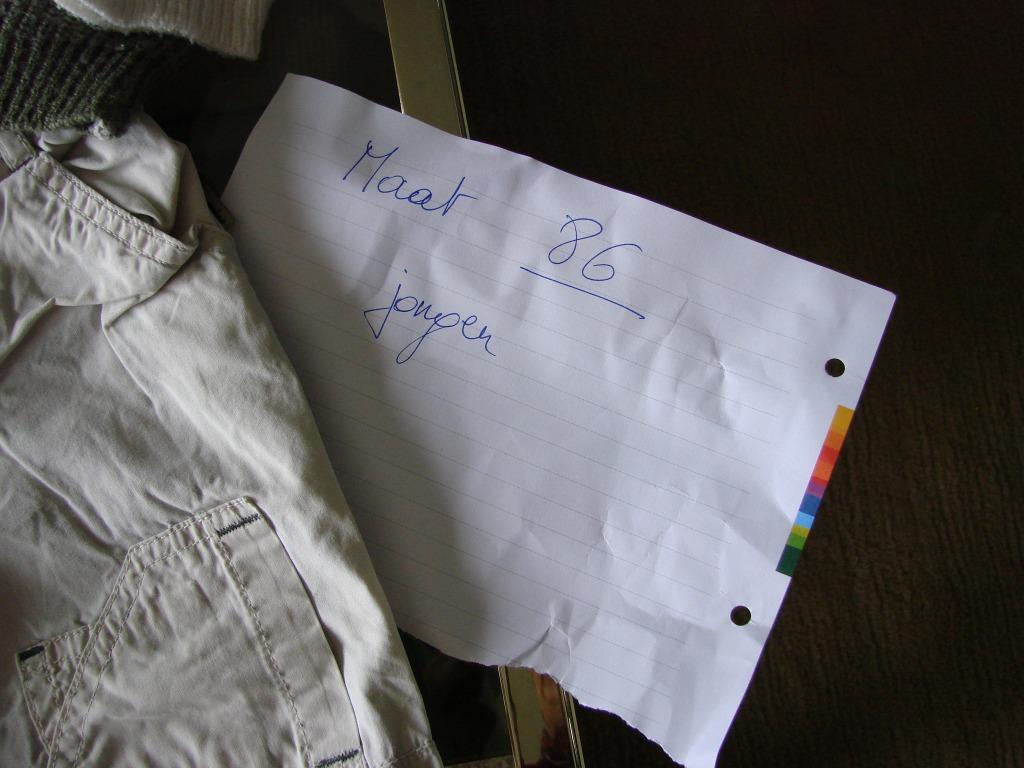 pakket baby kleding jongen maat 86 (1 jaar), Kinderen en Baby's, Ophalen, Gebruikt, Jongetje, Overige typen
