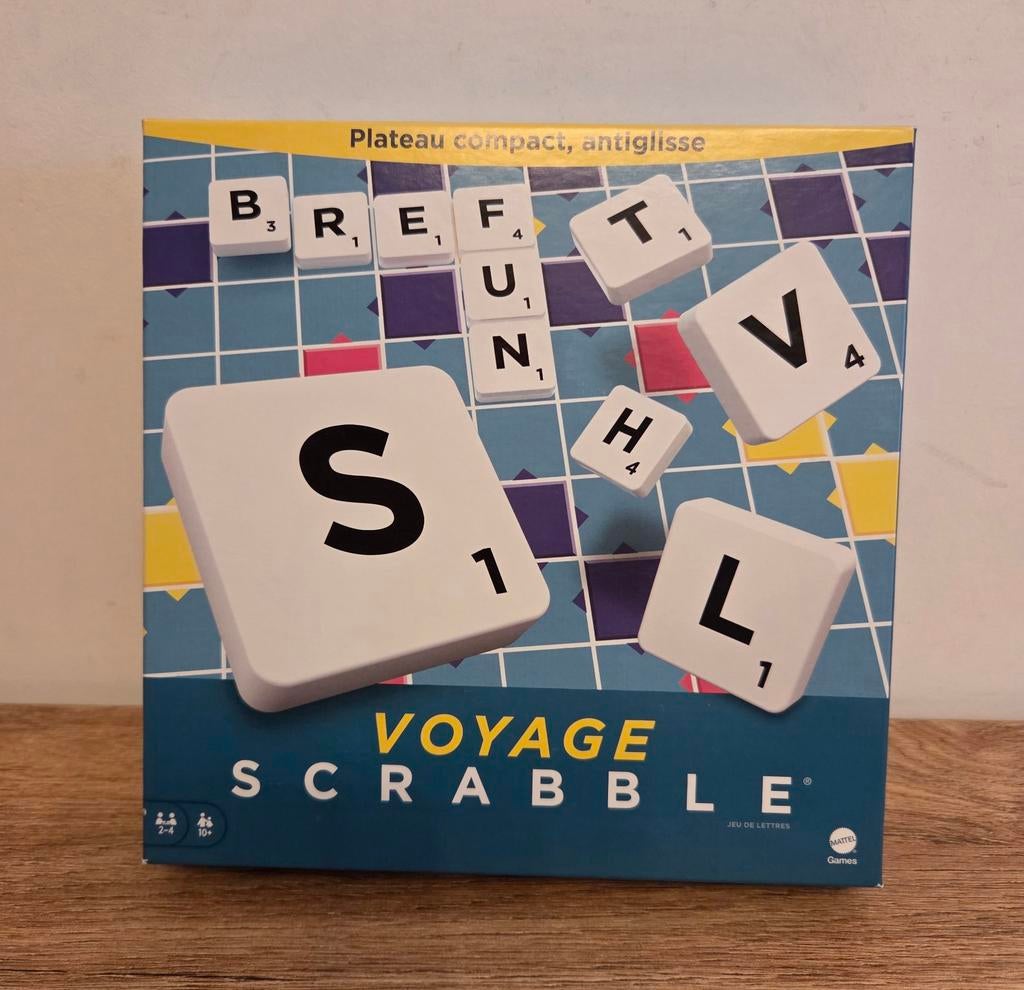 Voyage Scrabble, Hobby en Vrije tijd, Ophalen of Verzenden