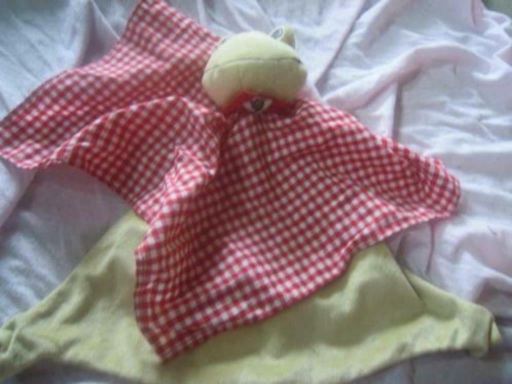 knuffeldoek kikker(doos A), Enlèvement ou Envoi, Neuf, Grenouille