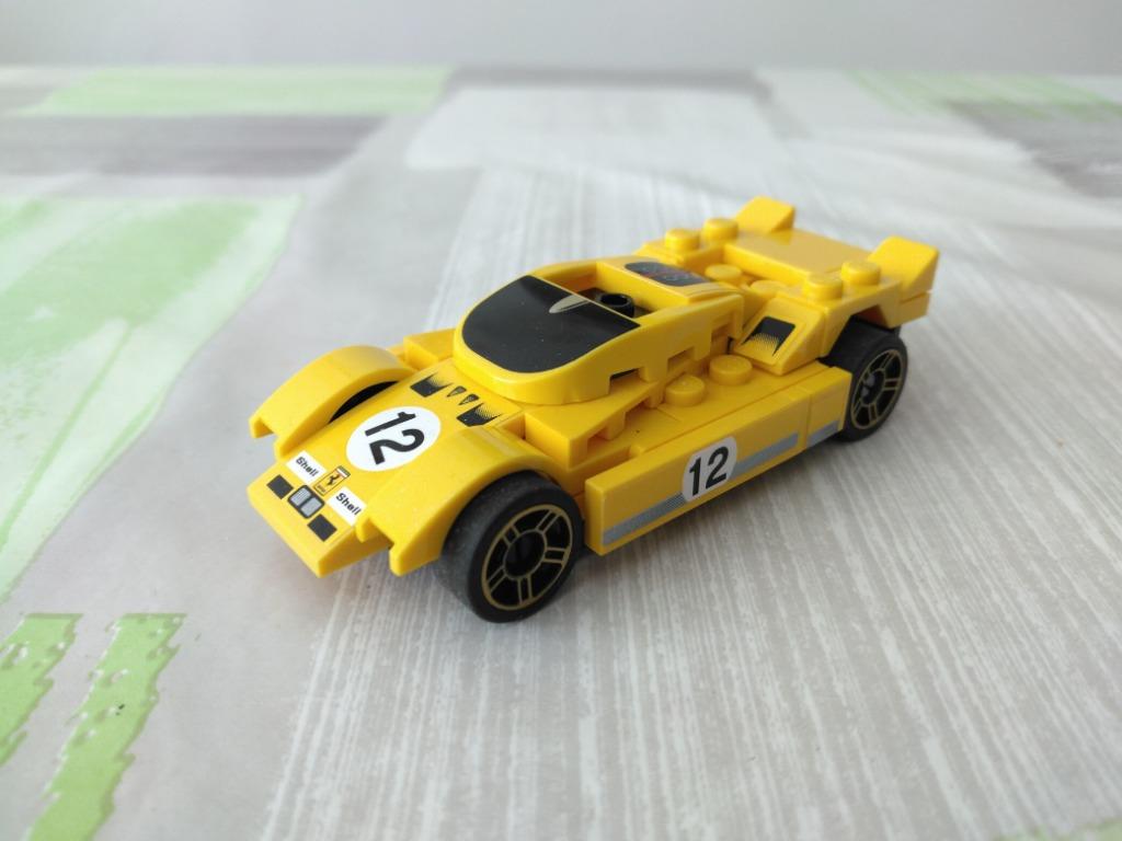 Lego Racers 40193 Ferrari 512 S polybag complet notice PDF, Enlèvement ou Envoi, Utilisé, Ensemble complet, Lego