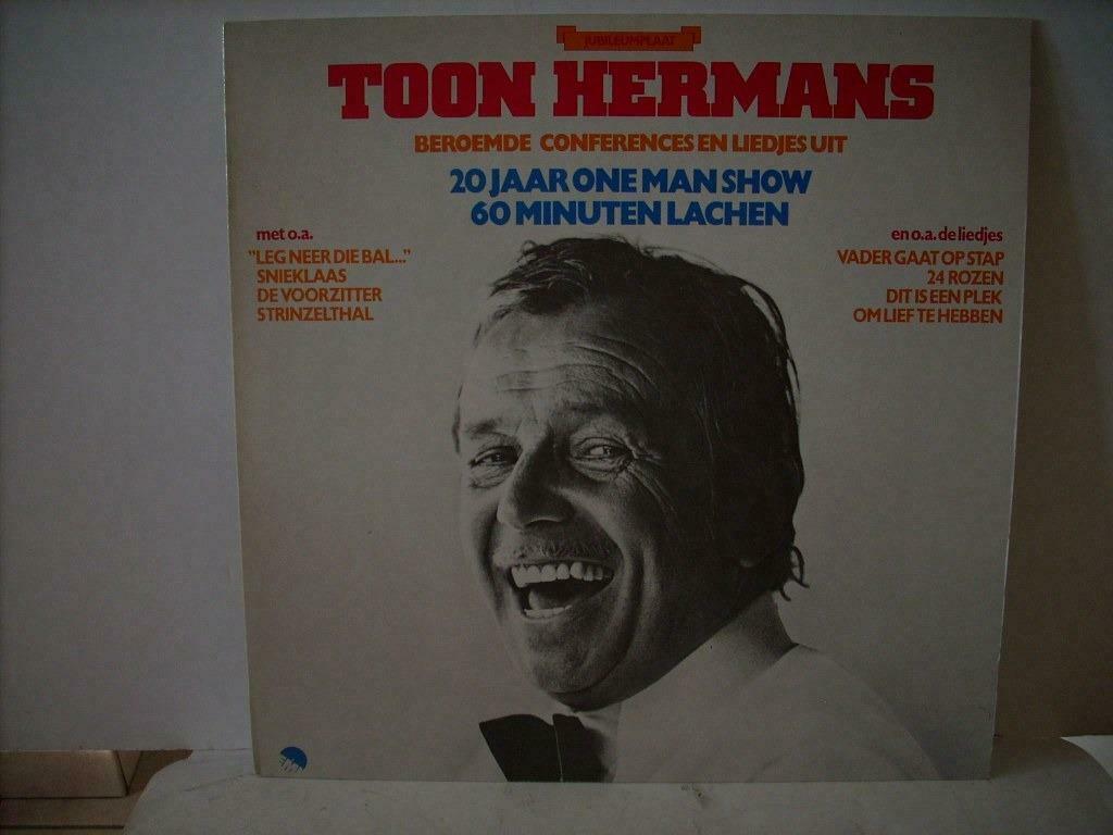 lp * toon hermans *, Cd's en Dvd's, Ophalen of Verzenden, 12 inch, Levenslied of Smartlap