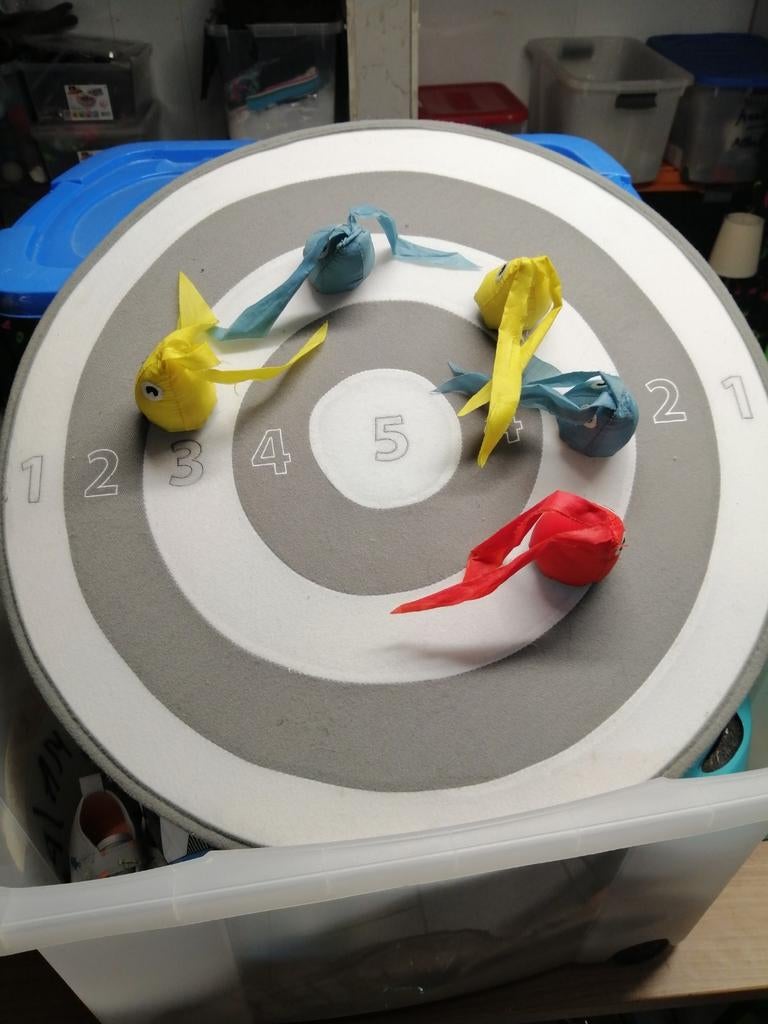 Darts spel kinderen, Ophalen, Gebruikt