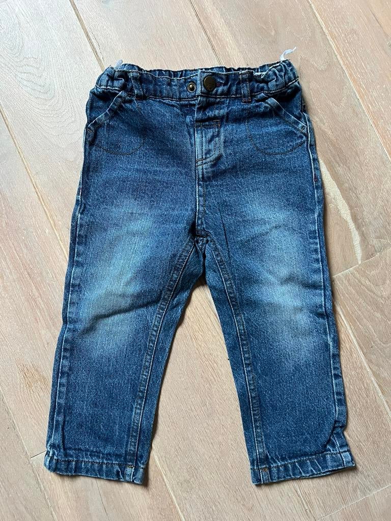 Jeansbroek maat 86 van Baby Club, Broekje, Jongetje of Meisje, Ophalen of Verzenden, Zo goed als nieuw