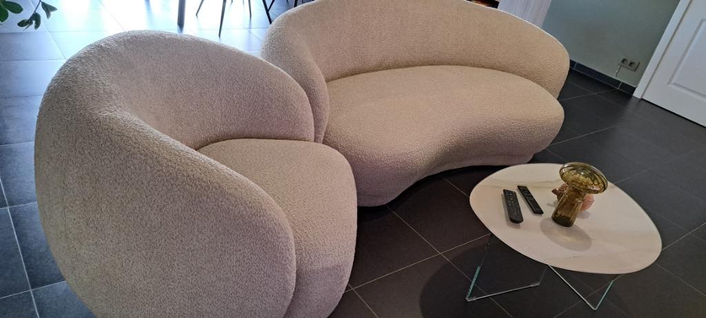 canapé + fauteuil LAGO design italien NEUF LAGO, Enlèvement