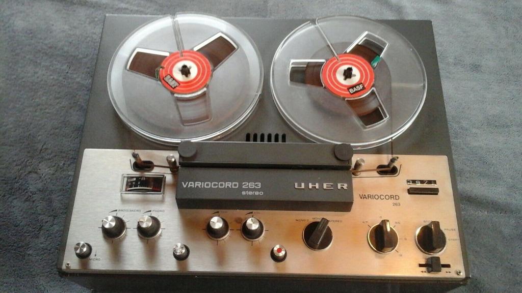 Uher Variocord 263, Enlèvement, Magnétophone, Avec protection anti-poussière