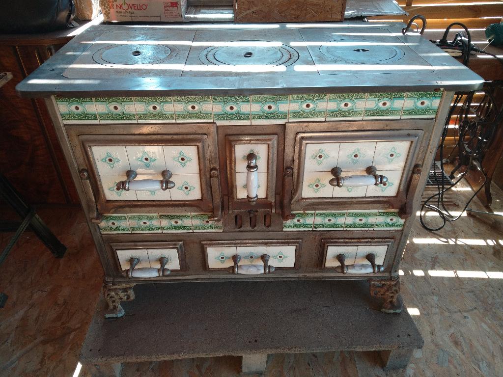 Magnifique Poêle Cuisinière bois/charbon, Enlèvement ou Envoi, Cuisinière, Utilisé, Bois